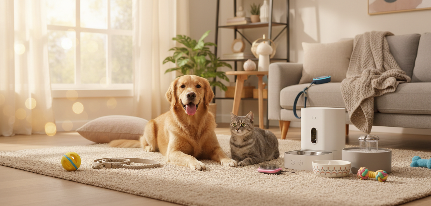 Elegant minimalist home decor scene in soft cream tones, natural light, modern furniture, clean lines, premium aesthetic, subtle shadows, spacious layout, high-end boutique style, no text, no people, soft neutral palette with blue accents
